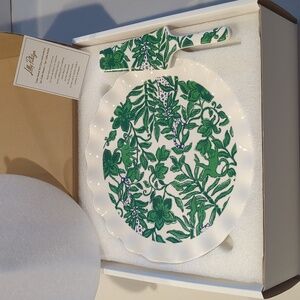 NWT Lilly Pulitzer GWP Cake Stand Set